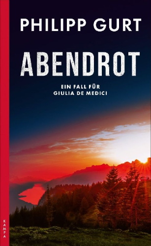 Buchcover und Innenansicht für das Buch: Bündner Abendrot