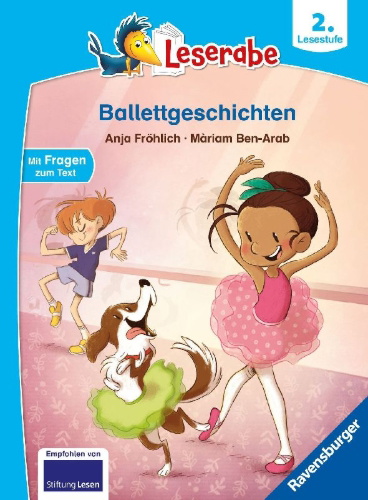 Buchcover und Innenansicht für das Buch: Leserabe - 2. Lesestufe: Ballettgeschichten