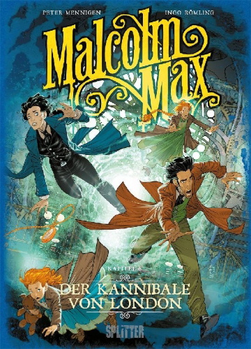 Buchcover und Innenansicht für das Buch: Malcolm Max. Band 6