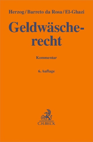 Buchcover und Innenansicht für das Buch: Geldwäscherecht
