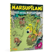 Buchcover und Innenansicht für das Buch: Marsupilami 0 - Capturez un Marsupilami