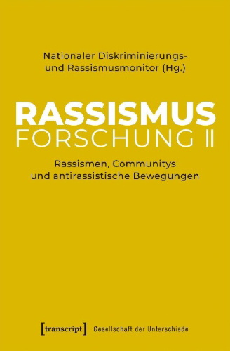 Buchcover und Innenansicht für das Buch: Rassismusforschung II
