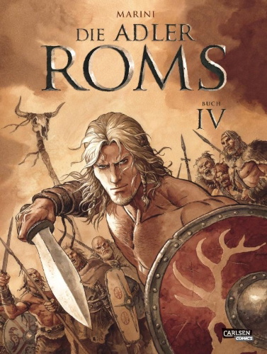 Buchcover und Innenansicht für das Buch: Les aigles de Rome - Livre IV