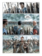 Buchcover und Innenansicht für das Buch: Les aigles de Rome - Livre IV