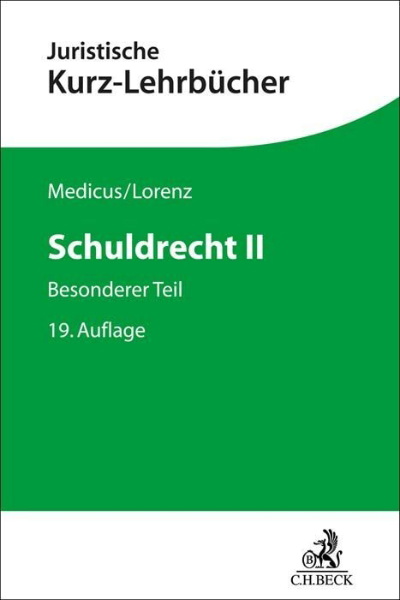 Buchcover und Innenansicht für das Buch: Schuldrecht II