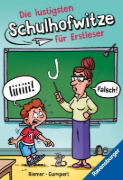 Buchcover und Innenansicht für das Buch: Die lustigsten Schulhofwitze für Erstleser