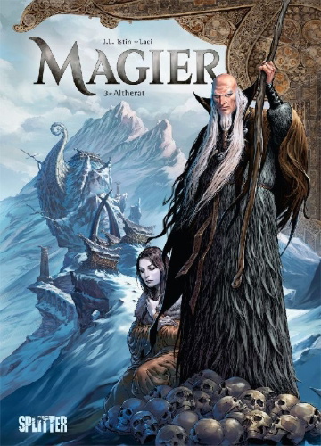 Buchcover und Innenansicht für das Buch: Magier. Band 3