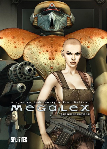 Buchcover und Innenansicht für das Buch: Megalex Gesamtausgabe