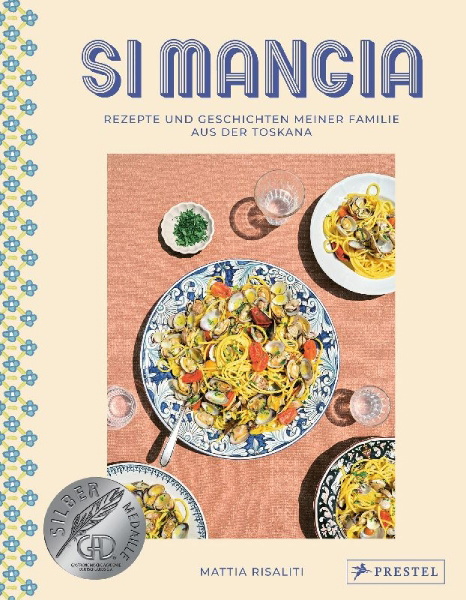 Buchcover und Innenansicht für das Buch: Si mangia