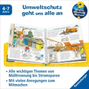 Buchcover und Innenansicht für das Buch: Wieso? Weshalb? Warum?, Band 67: Wir schützen unsere Umwelt