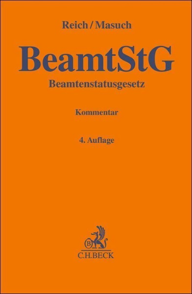 Buchcover und Innenansicht für das Buch: Beamtenstatusgesetz. BeamtStG