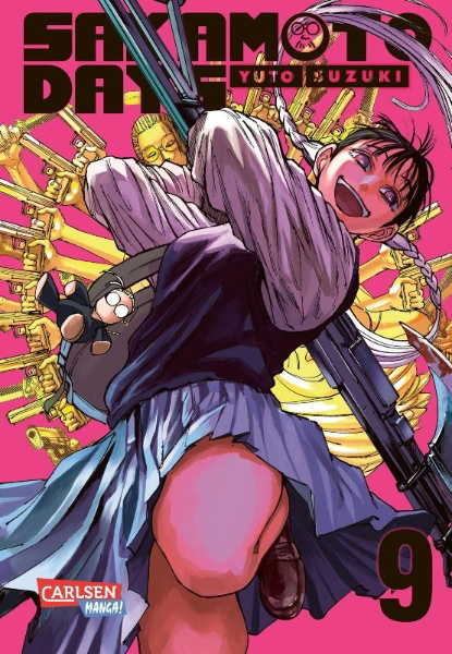 Buchcover und Innenansicht für das Buch: Sakamoto Days