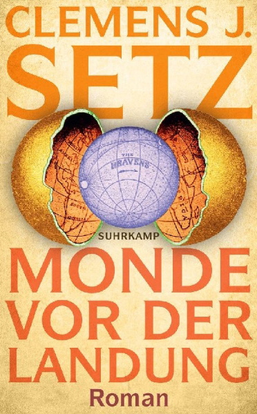 Buchcover und Innenansicht für das Buch: Monde vor der Landung
