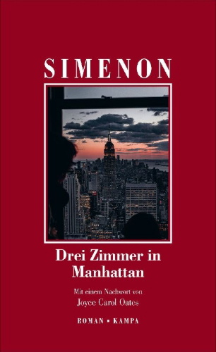 Buchcover und Innenansicht für das Buch: Trois Chambres à Manhattan