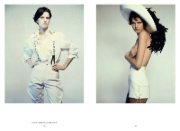 Buchcover und Innenansicht für das Buch: Chanel: The Karl Lagerfeld Campaigns