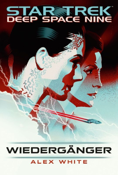 Buchcover und Innenansicht für das Buch: Star Trek - Deep Space Nine: Wiedergänger