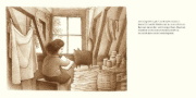 Buchcover und Innenansicht für das Buch: The Tree in the Courtyard. Looking Through Anne Frank's Window