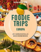 Buchcover und Innenansicht für das Buch: Gourmet Trails of Europe