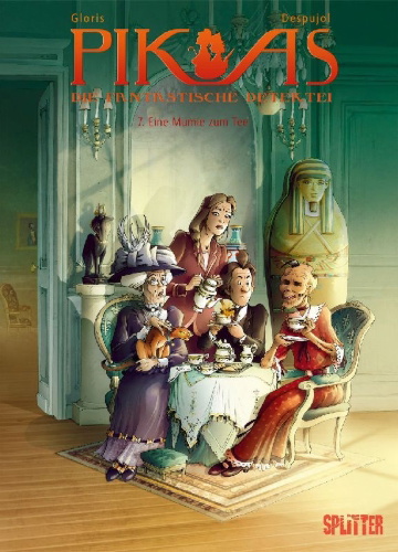 Buchcover und Innenansicht für das Buch: Pik As. Band 7