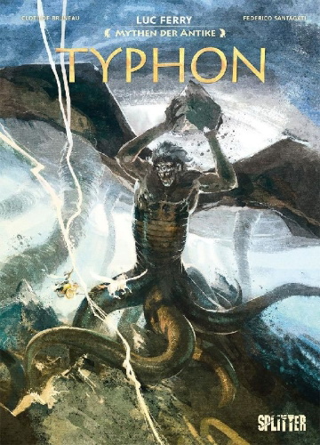 Buchcover und Innenansicht für das Buch: Mythen der Antike: Typhon