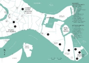 Buchcover und Innenansicht für das Buch: Venedig und die Lagune für Fortgeschrittene