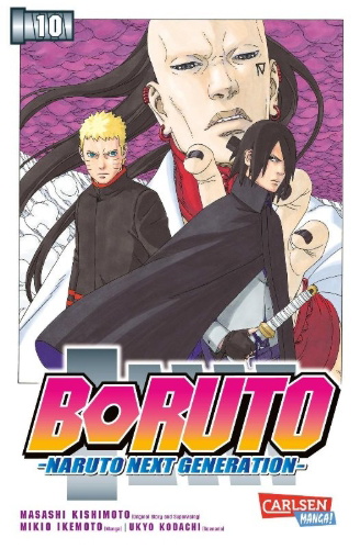 Buchcover und Innenansicht für das Buch: Boruto: Naruto next Generations