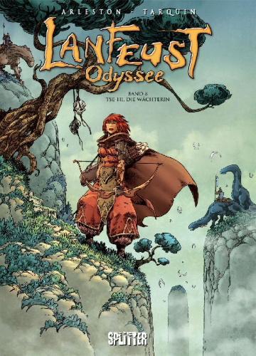 Buchcover und Innenansicht für das Buch: Lanfeust Odyssee. Band 8