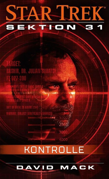 Buchcover und Innenansicht für das Buch: Star Trek: Sektion 31