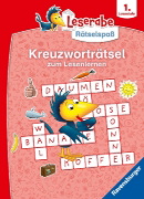 Buchcover und Innenansicht für das Buch: Ravensburger Leserabe Rätselspaß - Kreuzworträtsel zum Lesenlernen - 1. Lesestufe