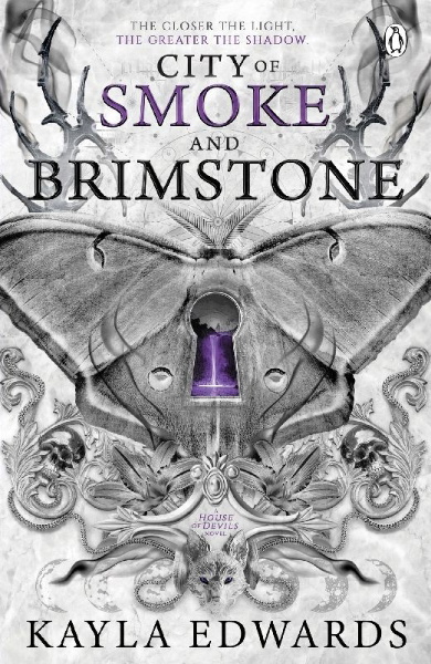 Buchcover und Innenansicht für das Buch: City of Smoke and Brimstone