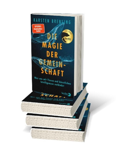 Buchcover und Innenansicht für das Buch: Die Magie der Gemeinschaft