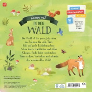Buchcover und Innenansicht für das Buch: Let's explore: The woods