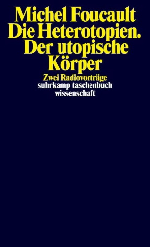 Buchcover und Innenansicht für das Buch: Utopies et hétérotopies