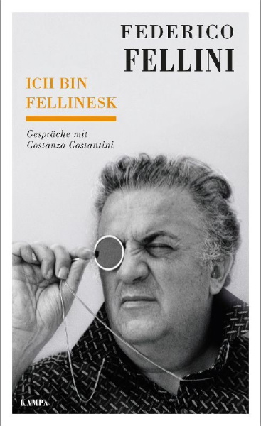 Buchcover und Innenansicht für das Buch: Fellini. Raccontando di me