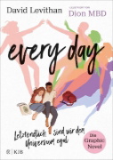 Buchcover und Innenansicht für das Buch: Every Day -- The Graphic Novel