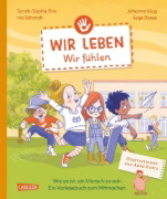 Buchcover und Innenansicht für das Buch: Wir leben - wir fühlen