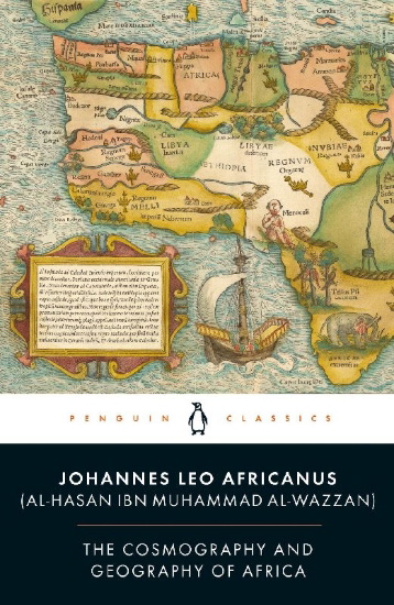Buchcover und Innenansicht für das Buch: The Cosmography and Geography of Africa