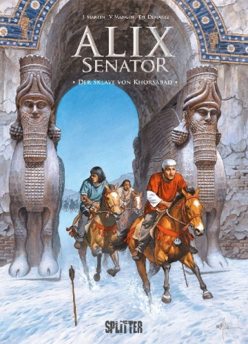 Buchcover und Innenansicht für das Buch: Alix Senator. Band 11