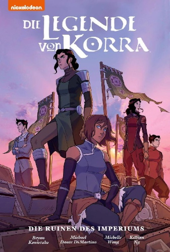 Buchcover und Innenansicht für das Buch: Die Legende von Korra Premium 2