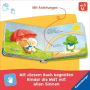 Buchcover und Innenansicht für das Buch: Fingerspiele für Klitzekleine