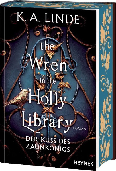 Buchcover und Innenansicht für das Buch: The Wren in the Holly Library -The Oak & Holly Cycle 1