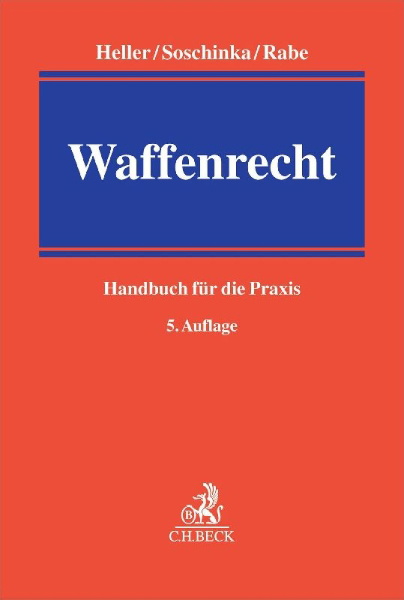 Buchcover und Innenansicht für das Buch: Waffenrecht