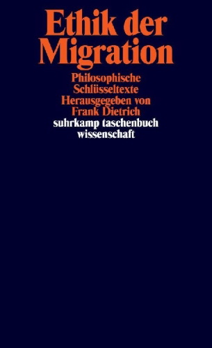 Buchcover und Innenansicht für das Buch: Ethik der Migration