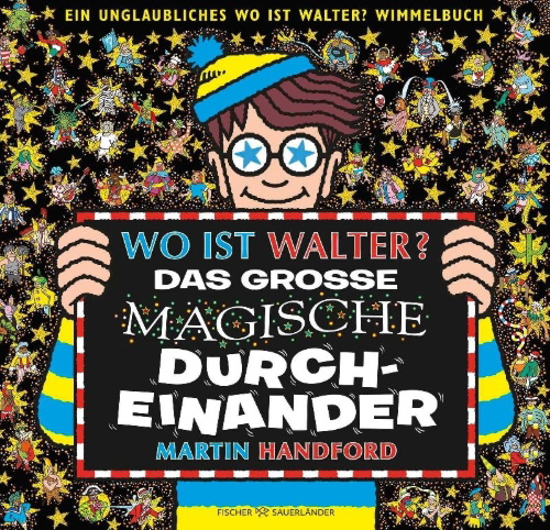 Buchcover und Innenansicht für das Buch: Where is Wally The Mighty Magical Mixup