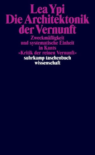 Buchcover und Innenansicht für das Buch: Die Architektonik der Vernunft