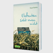 Buchcover und Innenansicht für das Buch: Elefanten sieht man nicht