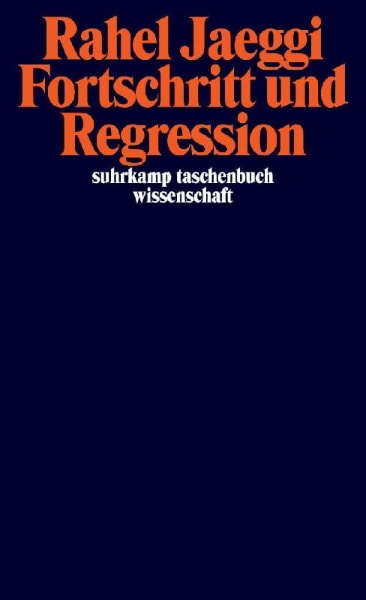 Buchcover und Innenansicht für das Buch: Fortschritt und Regression