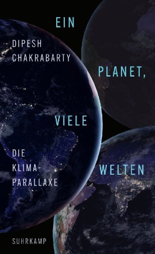 Buchcover und Innenansicht für das Buch: One Planet, Many Worlds. The Climate Parallax