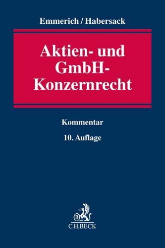 Buchcover und Innenansicht für das Buch: Aktien- und GmbH-Konzernrecht
