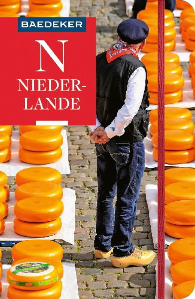 Buchcover und Innenansicht für das Buch: Baedeker Reiseführer Niederlande